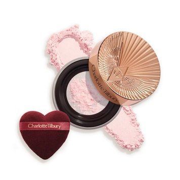Розсипчаста міні пудра для фіксації макіяжу Charlotte Tilbury Airbrush Flawless Blur Loose Setting Powder - Brightening Pink, 6 г COS-508 фото