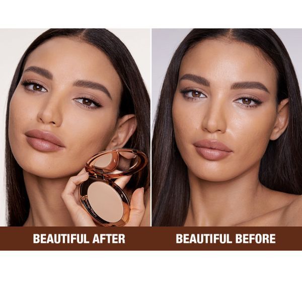 Пудра Charlotte Tilbury Airbrush Flawless Finish - 2 Medium міні 3.4 г COS-46 фото