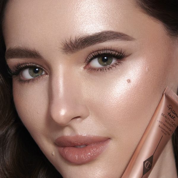 Кремовий хайлайтер Charlotte Tilbury Beauty Light Wand Easy Highlighter - Pillow Talk 12 мл COS-105 фото