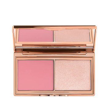 Палетка румяна и хайлайтер Charlotte Tilbury Mini Hollywood Blush & Glow Glide Palette 7 г COS-123 фото
