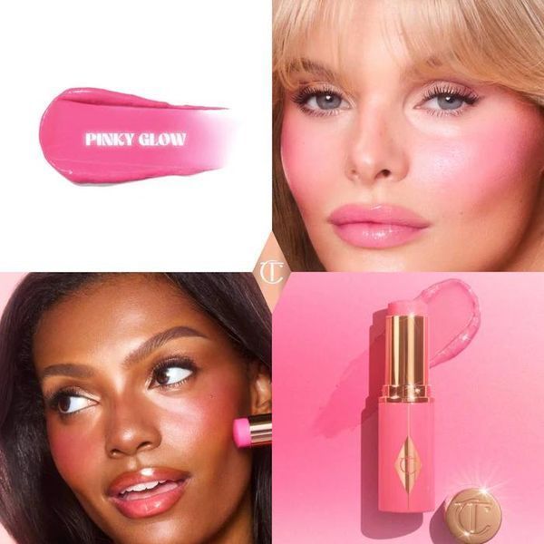 Стик румян для щек и губ Charlotte Tilbury Unreal Blush Healthy Glow Stick - Pink Glow COS-203 фото